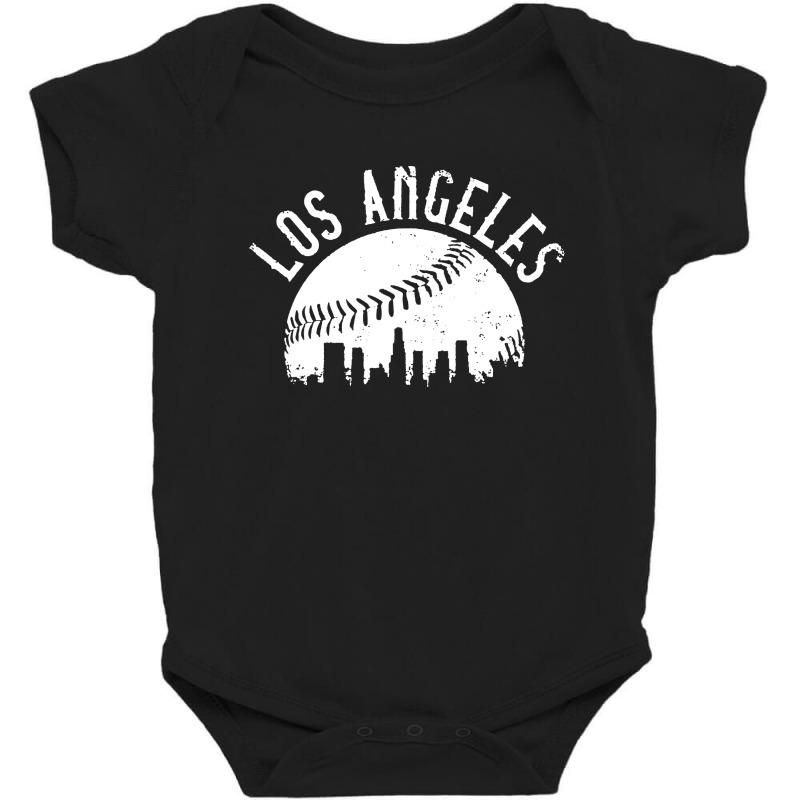 Vintage Los Angeles California Baby Bodysuit by cm-arts | Artistshot