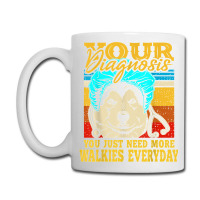 Alaskan Klee Kai Malamute Siberian Husky Dog Walking Humor Coffee Mug | Artistshot