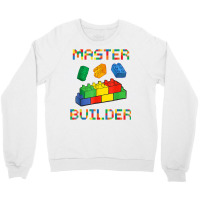 Brick Builder Blocks Building Master Builder Funny Toys Kids T Shirt Crewneck Sweatshirt | Artistshot