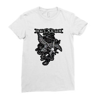 Fight Between Birds Ladies Fitted T-shirt | Artistshot