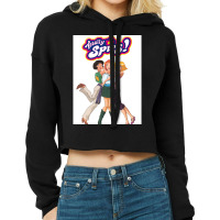 Totally Spies Design Cropped Hoodie | Artistshot