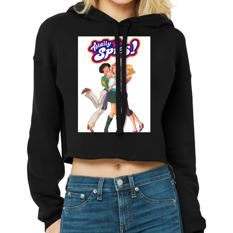 Totally Spies Design Cropped Hoodie by CHRISWILSON | Artistshot