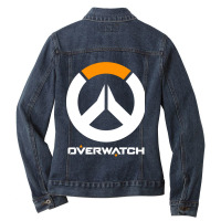 Time Overwatch Gas Ladies Denim Jacket | Artistshot