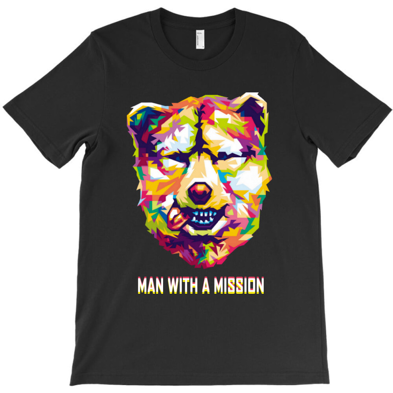 Custom Limited Man With A Mission Tee Japan 2019 Logo T-shirt By