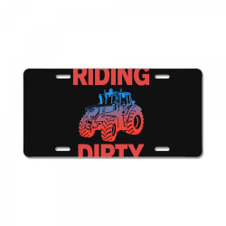 riding dirty License Plate | Artistshot