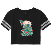 Christmas For People Who Have Cats Scorecard Crop Tee | Artistshot