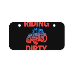 riding dirty Bicycle License Plate | Artistshot