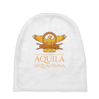 Ancient Rome   Latin Language   The Eagle Is The Most Equal Long Sleev Baby Beanies | Artistshot