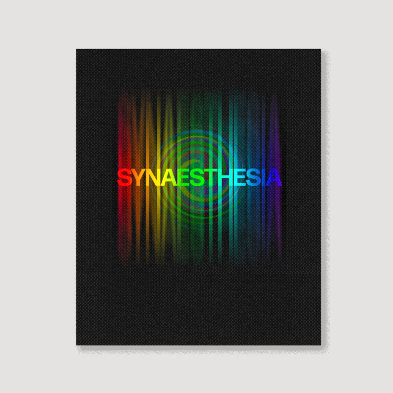 Synaesthesia Portrait Canvas Print | Artistshot