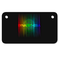 Synaesthesia Motorcycle License Plate | Artistshot