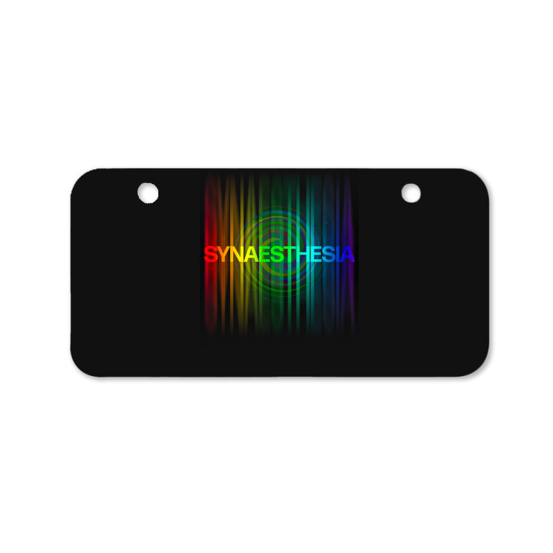 Synaesthesia Bicycle License Plate | Artistshot