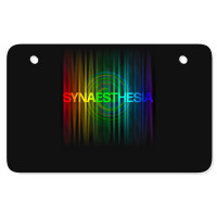 Synaesthesia Atv License Plate | Artistshot