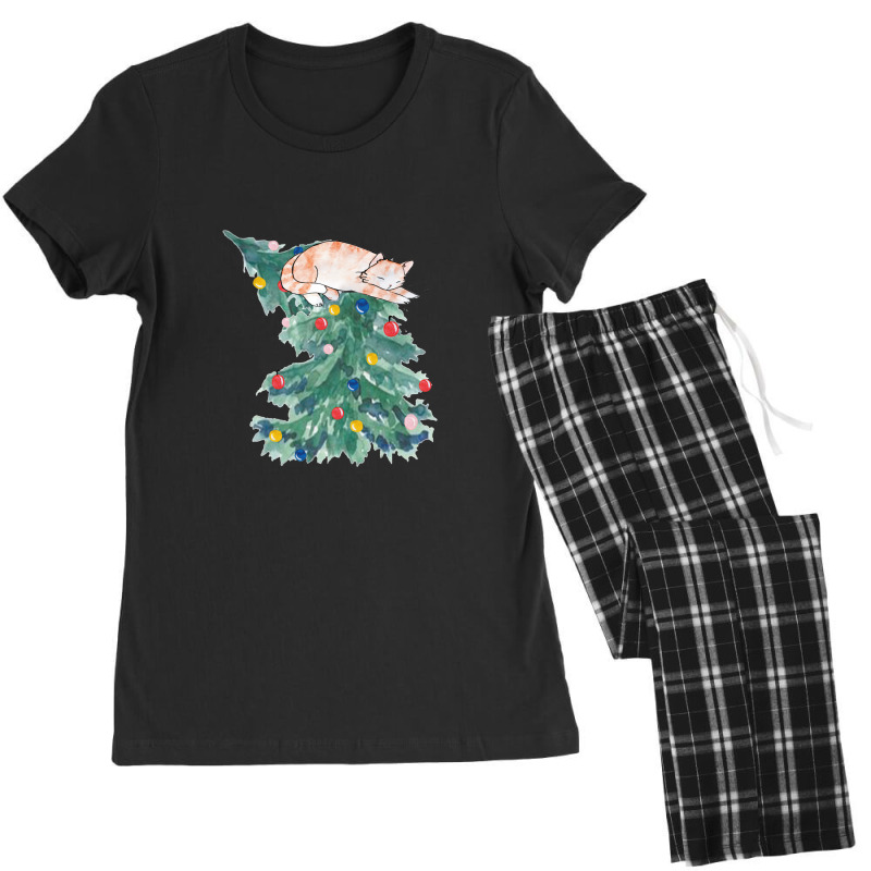 Christmas For People Who Have Cats Women's Pajamas Set by AndreaSaizon | Artistshot