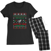 Christmas Gifts - Our Balls Light Up Your Christmas Sweatshirt Women's Pajamas Set | Artistshot