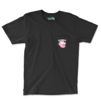 Flamingo Bird Fan Art Design Product Tropical Pocket T-shirt | Artistshot