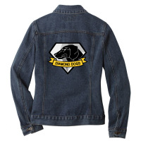 Metal Gear Solid Diamond Dogs Ladies Denim Jacket | Artistshot