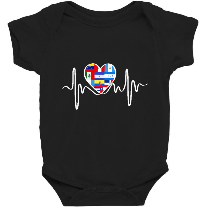 Latino America Culture Gift National Hispanic Heritage Month Premium T Baby Bodysuit by cm-arts | Artistshot