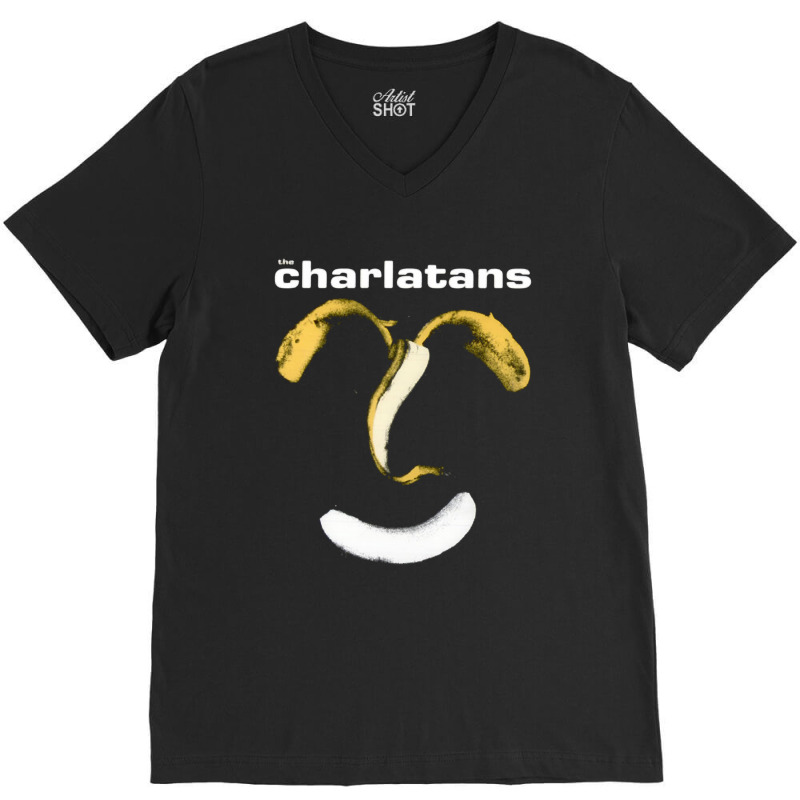 The Charlatans V-Neck Tee by cm-arts | Artistshot