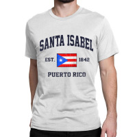 Santa Isabel Puerto Rico Vintage Boricua Flag Athletic Style Raglan Ba Classic T-shirt | Artistshot