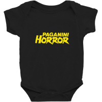 Paganini Horror Baby Bodysuit | Artistshot