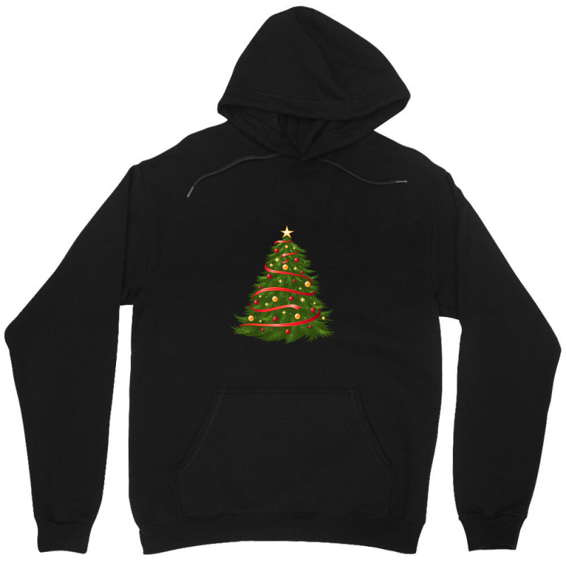 Christmas Lighting Tree Design 1 Unisex Hoodie by AndreaSaizon | Artistshot