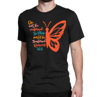 Womens Do Not Be Conformed To This World Be Transformed Romans 122 V N Classic T-shirt | Artistshot