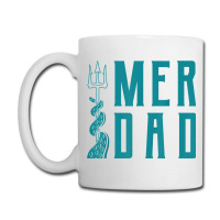 Mens Merdad Shirt Trident Mermaid Dad Tshirt Coffee Mug | Artistshot