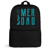 Mens Merdad Shirt Trident Mermaid Dad Tshirt Backpack | Artistshot