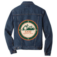 Glacier National Park Men Denim Jacket | Artistshot