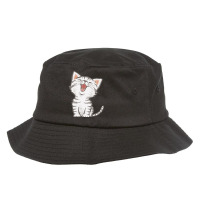 American Shorthair Happy Bucket Hat | Artistshot