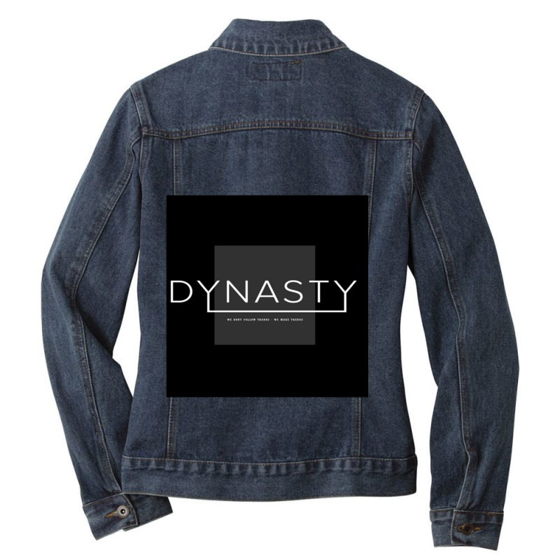 Dynasty Streetwear Ladies Denim Jacket by cm-arts | Artistshot