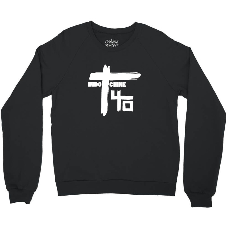 Best Of Indochine Band1 Exselna Genres Rock Crewneck Sweatshirt by cm-arts | Artistshot