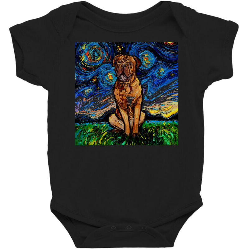 Dogue De Bordeaux T  Shirt Dogue De Bordeaux Night T  Shirt Baby Bodysuit | Artistshot