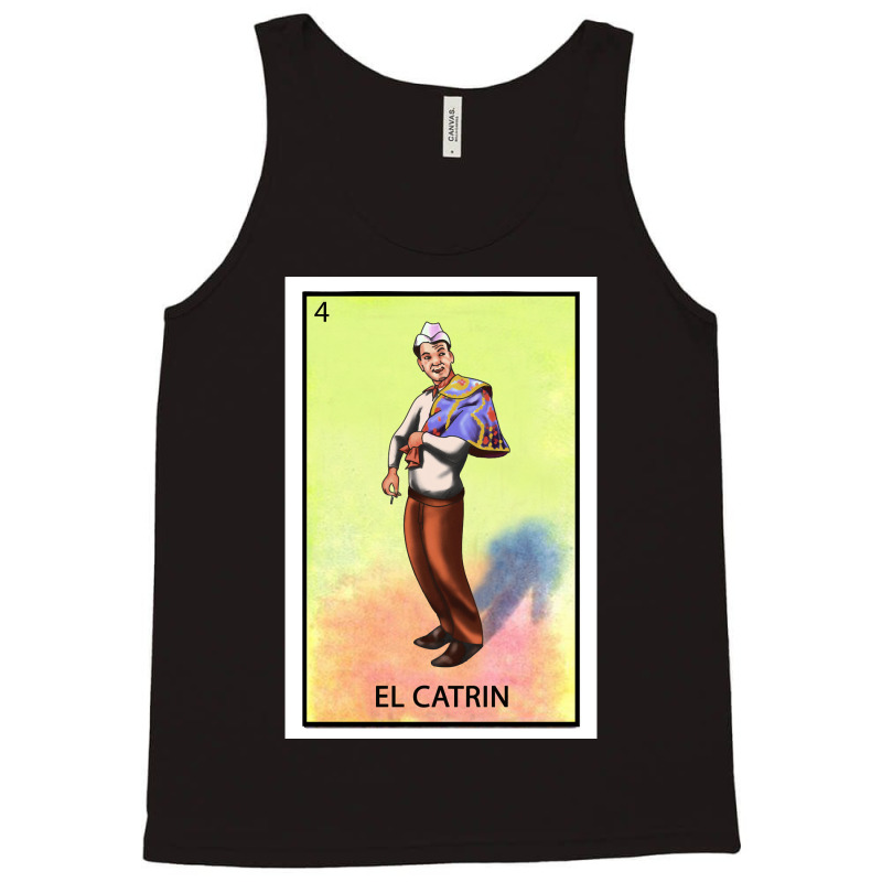 El Catrin Cantinflass Tank Top by cm-arts | Artistshot