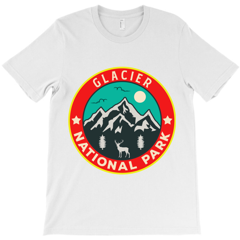 Glacier National Parkvintage T-Shirt by MONIQUEWORTH | Artistshot