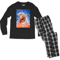 Bastard 90s Anime Men's Long Sleeve Pajama Set | Artistshot