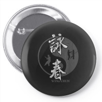 Chinese Kung Fu Mixed Martial Arts Wing Chun Pin-back Button | Artistshot