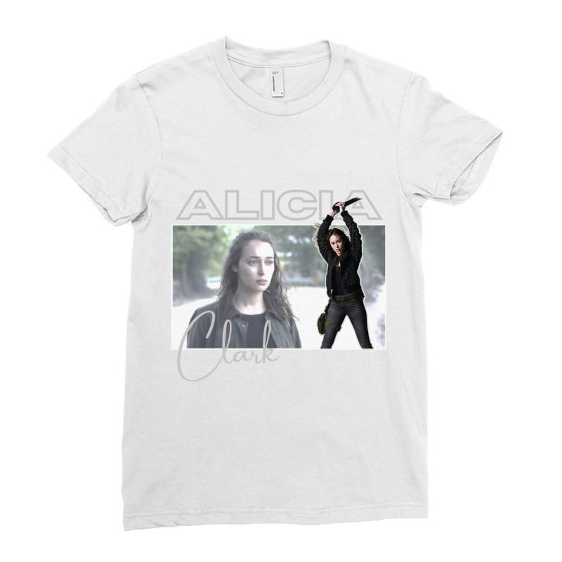 Alicia Clark Fear The Walking Dead Retro Style T Shirt Print Ladies Fitted T-Shirt by RANDYMARTIN | Artistshot