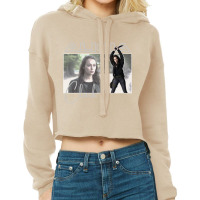 Alicia Clark Fear The Walking Dead Retro Style T Shirt Print Cropped Hoodie | Artistshot