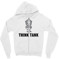 Think Tank Zipper Hoodie | Artistshot