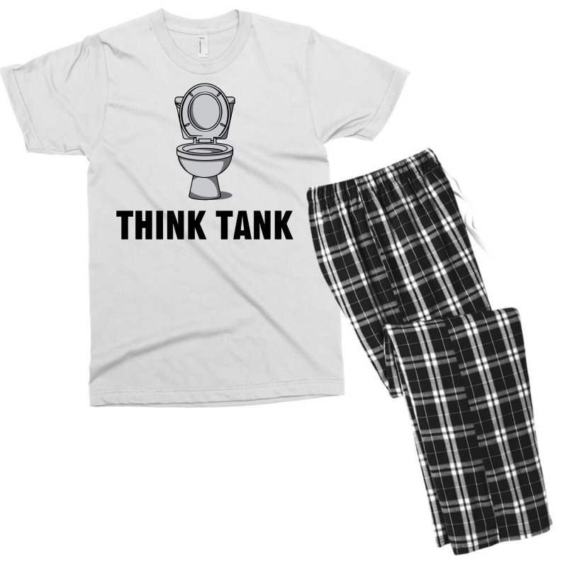 Think Tank Men's T-shirt Pajama Set | Artistshot