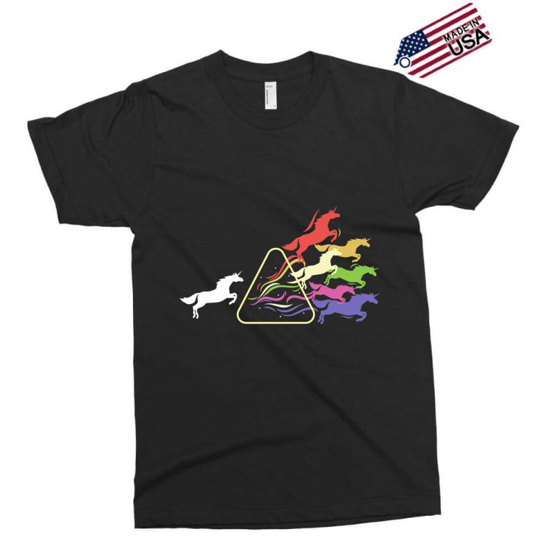 Prism Unicorn Philosophy Rainbow Triangular Prism Science Premium T Sh Exclusive T-shirt by cm-arts | Artistshot