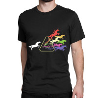 Prism Unicorn Philosophy Rainbow Triangular Prism Science Premium T Sh Classic T-shirt | Artistshot