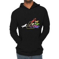 Prism Unicorn Philosophy Rainbow Triangular Prism Science Premium T Sh Lightweight Hoodie | Artistshot