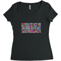 Futuristic Iconography Women's Triblend Scoop T-shirt | Artistshot