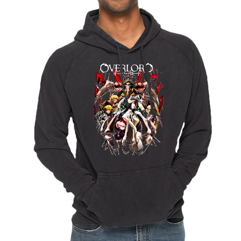 Overlord Novel Kugane Vintage Hoodie by cm-arts | Artistshot