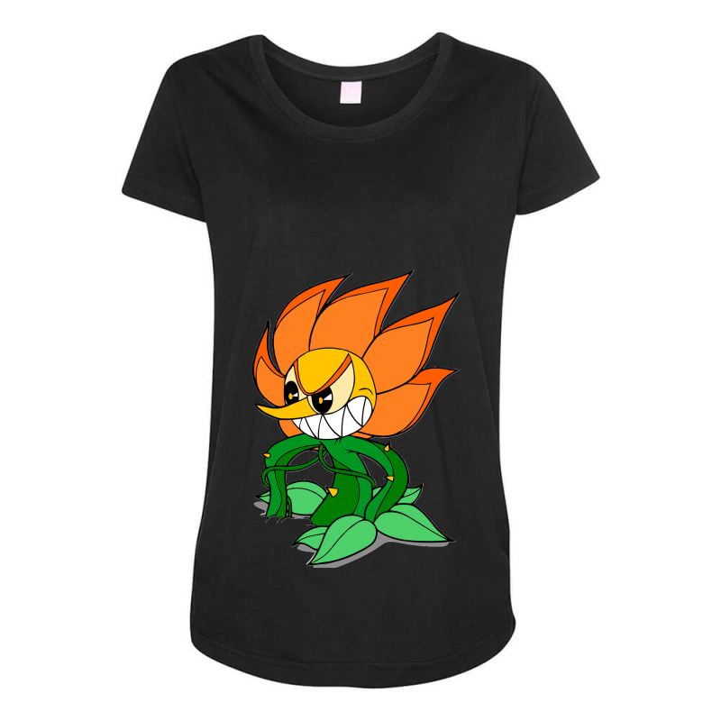 Evil Carnation (cagney Carnation) Classic Maternity Scoop Neck T-shirt by cm-arts | Artistshot