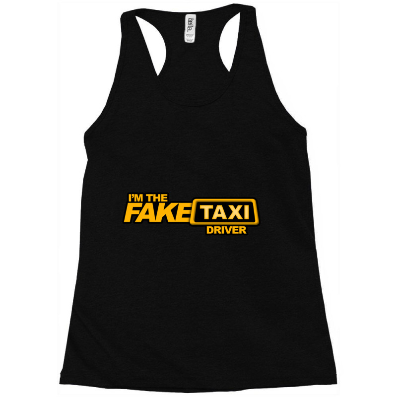 Fake Taxi Driver Racerback Tank by cm-arts | Artistshot