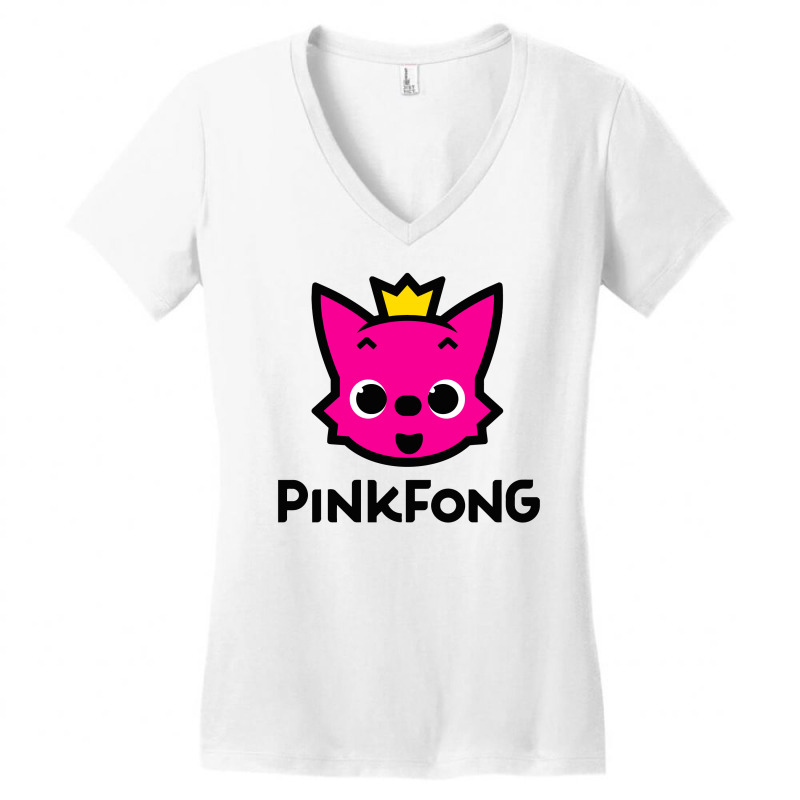 Pinkfong Women's V-Neck T-Shirt by COOLSTARS | Artistshot