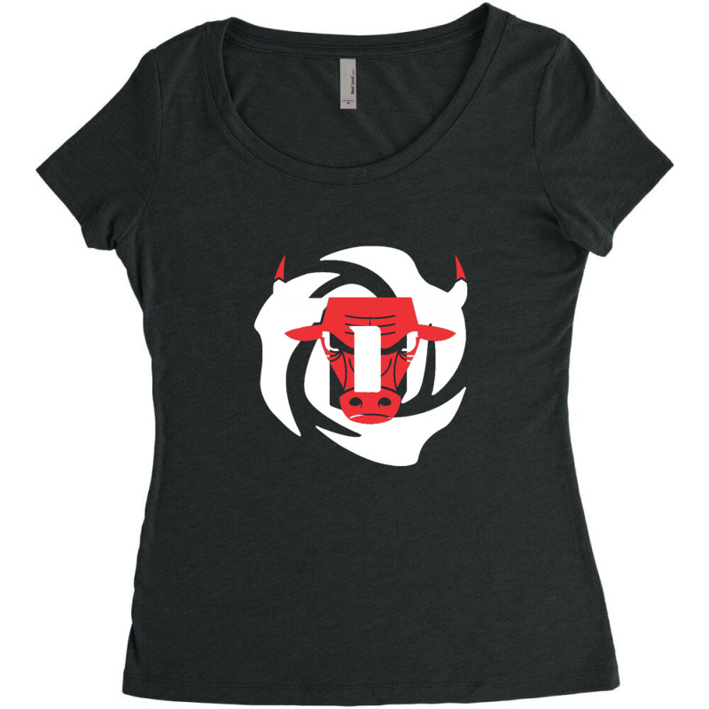 Derick Rose 1 Women's Triblend Scoop T-shirt by JasonGruver | Artistshot